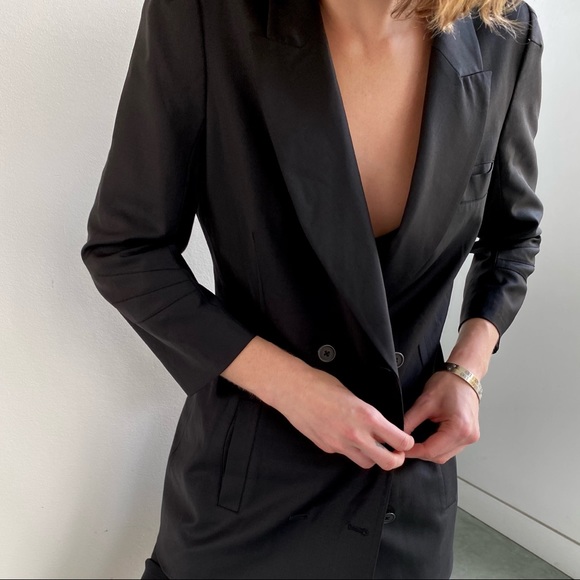 Black Alexander Wang Jacket - Size 6 (EUC) - Picture 2 of 4